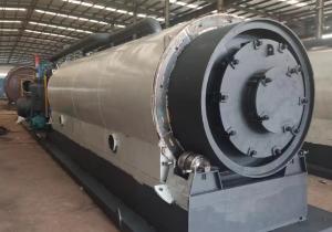 China Skid Mounted Tire Pyrolysis Plant , Continuous Tyre Pyrolysis Plant factory