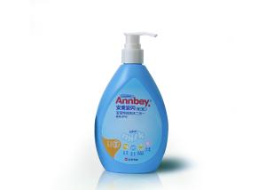 China Custom Made HDPE Cosmetic Bottles For Baby Wash And Shampoo Label Decoration factory