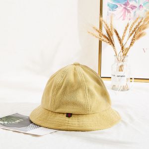 China Female Furry Angora Rabbit Fur Bucket Hats Leopard Pattern on sale