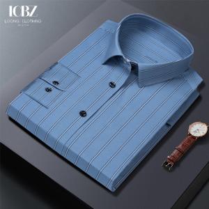 China 100% Cotton Men's Non Iron Dress Shirt with Full Sleeves and Luxury Material factory
