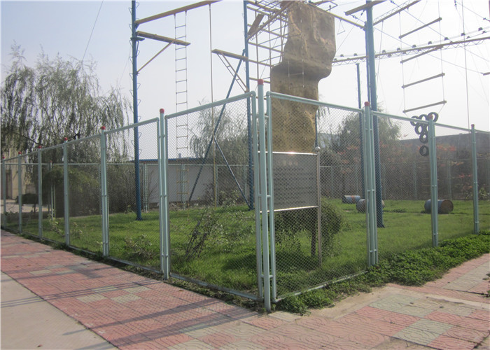 Nuclear Power Station Used High Security Hot Dipped Galvanized Chain Link Fence
