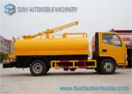 4000L Q235A Carbon Steel Water Tanker Truck Vacuum Fecal Suction Truck