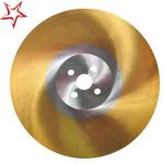 Coating Cold High Speed Steel Saw Blade Industrial Grade With Curved Bevel