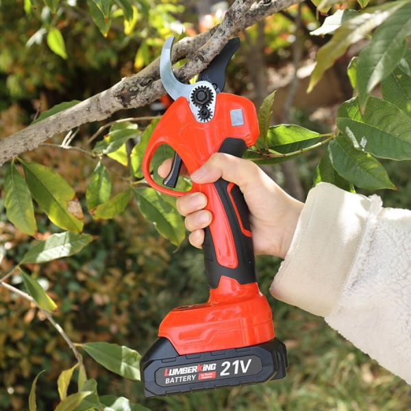 China New Design Shears 7.2V Cordless Battery Powered Scissors Pruning Electric Pruner For Vineyard Garden factory