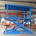 Custom Made 2500kgs Scissor Hydraulic Car Ramps Equipment