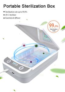 China Portable Jewelry, Phone Stelirization Box 360° 3-5min Disinfection 99.9% Sterilizing factory