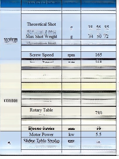 Hydraulic Rotary Vertical Injection Moulding Machine 40T 30mm Screw Diameter