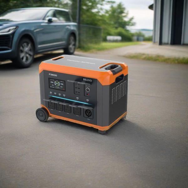 Smart Expandable Home Backup Solar Generator 6000W With EV / Solar Charging for