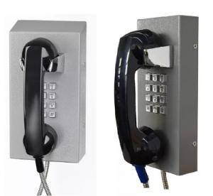 China Indoor Analog PSTN Phone , Inmate Visitors Hotline Vandal Resistant Telephone on sale