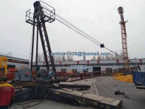 China Small QD1515 Roof Crane 3000kg Load To Remove Inner Potain Tower Cranes factory