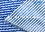 Blue Mixed White Color Microfiber Terry Fabric Hard Wire Cleaning Cloth Fabric