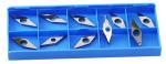 24 Pieces Tungsten Carbide Cutters Inserts Set for Wood Lathe Turning Tools