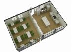 Prefabricated Detachable Container House Prebuilt Student Apartment Homes