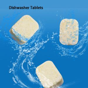 China Tableware Chemical Free Dishwasher Tablets Degreasing Effervescent Tablets Customized Size factory