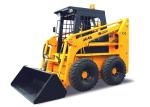 Hydraulic Electric Skid Steer Loader , 20 ° Grade Ability Skid Steer Track