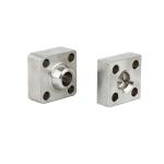 Weld Neck RF Stainless Steel Square Flange AISI B16.9 For Power Plant Pipeline