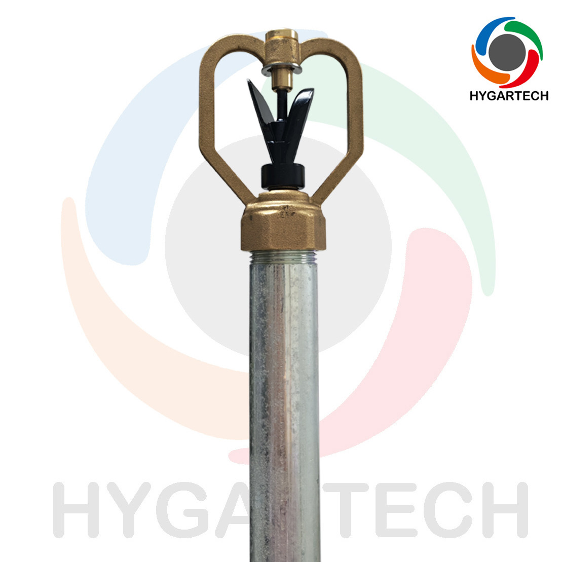 Steel Metal Triangle Stand With Butterfly Sprinkler For Gardening And Irrigation