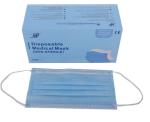 Blue 3ply Disposable Medical Face Mask With Adjustable Bind