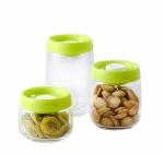 Press Vacuum Storage Box Empty Glass Jars Household Moisture Proof Eco Friendly