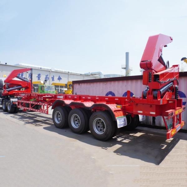 37 to 40 tone 40foot Side Lifter Truck Trailer Near Me 20Ft Container Side