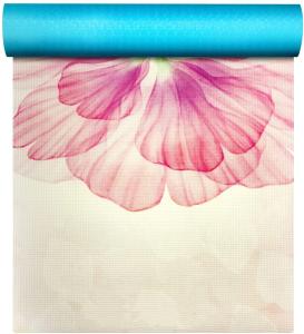 China Wholesale OEM Premium Print Yoga Mat for Women Non Slip Exercise Mat with Carrying Strap &amp; Mat Bag factory