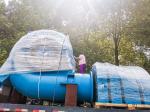 Custom Color Water Turbine 200kw-20mw Power Output Air / Water Cooling