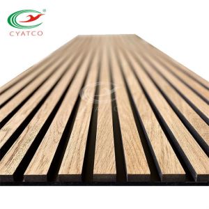 China Durable Harmless Acoustic Wood Panels , Nontoxic Sound Proof Wooden Board on sale