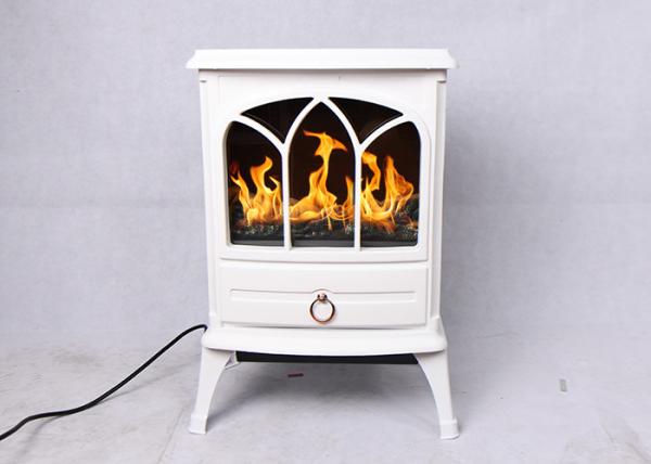 Freestanding Indoor Electric Fireplace Heater With Fire Frame Effect TNP-2008S