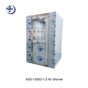 China 2 Side Blowing 1.2mm SUS304 Air Shower Room With Swing Doors factory