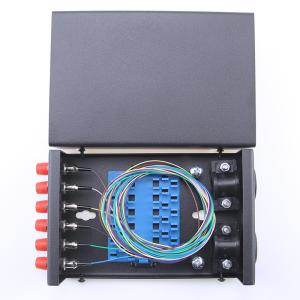 China Indoor 12 Cores FC SC LC 6 Port Wall Mount Patch Panels factory