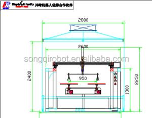 China Automatic PE 5 Axis Spray Painting Machine 3KW Air Spray servo drive factory