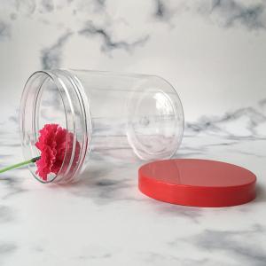 China Multi Sized Clear Cosmetic Plastic Jar For Face Cream factory