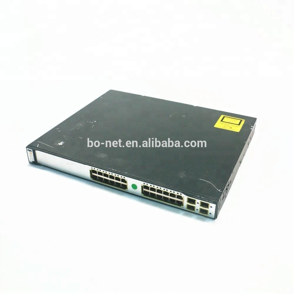 Cisco WS-C3750X-24S-S 24port 10/100/1000M Switch Managed Network Switch C3750X Series Original New