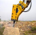 10-16Ton Attachment Excavator Breaker Hammer For ZX110 PC120 CAT315