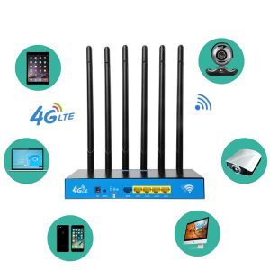 China Маршрутизатор 4g Промышленный маршрутизатор 1200 Mbps ATM Металлическая крышка SMA разъем Беспроводная CPE Sim карта on sale
