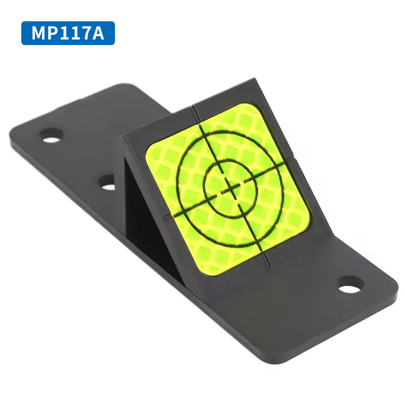 Total Station Target Reflector Reflector Plate Reflector Sticker 45 Degree Angle Reflector Prism Reflector Rotating Magnetic