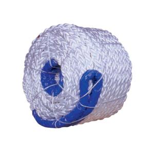 China Easily Spliced Superflex Mooring Rope , Floating Anchor Rope 60mm x 220m factory