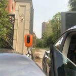 7kW Home Commercial EV Charger WIFI RFID Single Phase Floor Standing