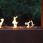 Simple Design Heavy Duty Steel Wood Burning Fire Pit 72 Inch