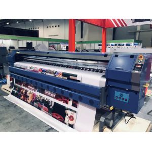 China 1.8m Roll To Roll UV Printer With CMYK White Ink on sale