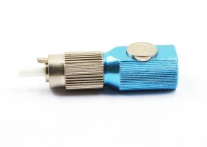 China Single Mode Round FC Bare Fiber Adapter Zirconia Ferrule 0 . 2dB Insertion Loss factory