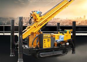 China Diesel 400m Depth Pneumatic Crawler Drill Water Well Rig factory