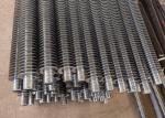 Spiral Type Aluminum Finned Tubes With ASME Carbon Steel SA178 63.5x4.5x6000mm