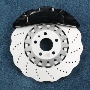 China Drilled Brake Rotor Modified Brake Caliper Audi Aluminum Alloy factory