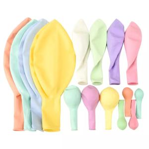 China 18 Inch Macaron Color Round Latex Balloon For Birthday Wedding Party Decoration factory