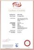 Vellnice Lighting Company Ltd Certifications