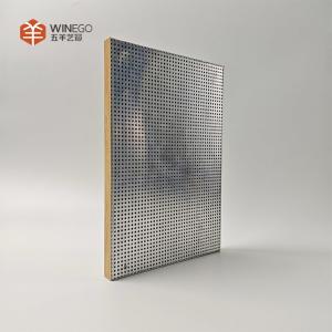 China Premium Honeycomb Core Micro-Perforated Acoustic Panels for Sound Control factory