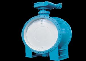 China Double Eccentric Flanged Butterfly Valve For Metallurgy 1.0 Mpa Cast Iron factory