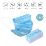 Disposable 3ply Non-Woven Dust Face Medical Masksurgical 3ply Face Mask Astm
