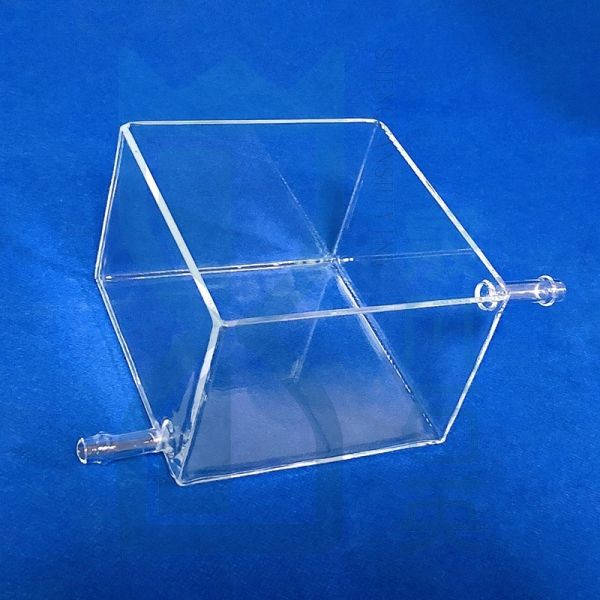 China Photochemical Reactor Necessity Highly Transparent Quartz Tanks Density 2.2g/cm3 Fused Silica factory
